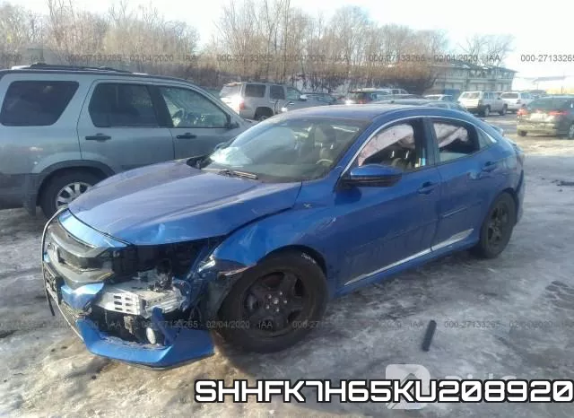 SHHFK7H65KU208920 фото 2