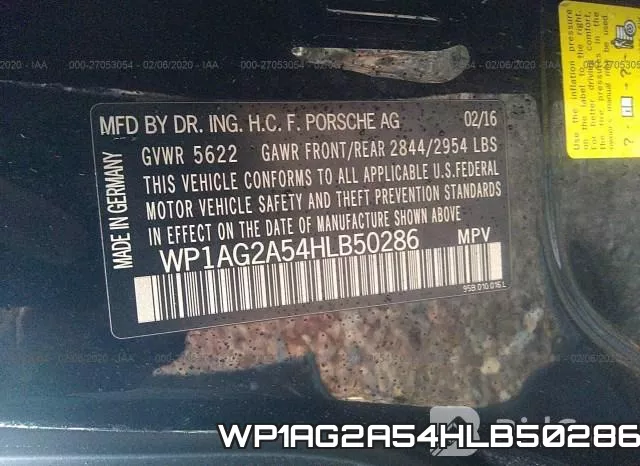 WP1AG2A54HLB50286 фото 7