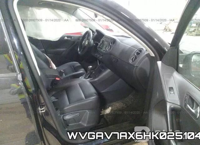 WVGAV7AX6HK025104 фото 5