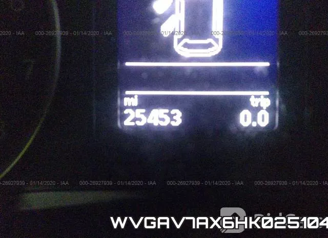 WVGAV7AX6HK025104 фото 7