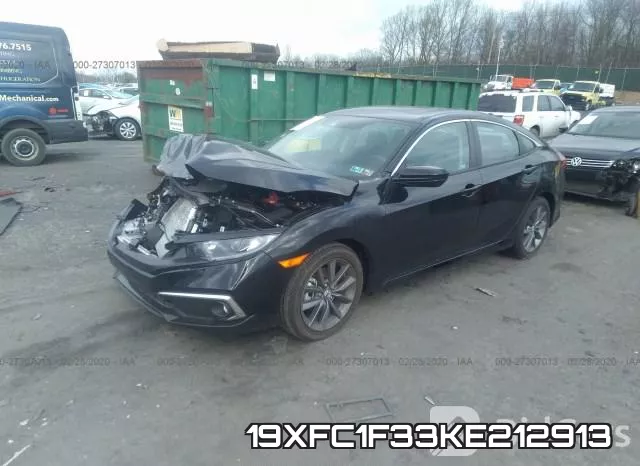 19XFC1F33KE212913 фото 3
