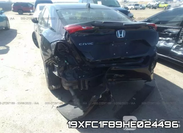 19XFC1F89HE024496 фото 5