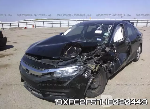 19XFC2F57HE020443 фото 3
