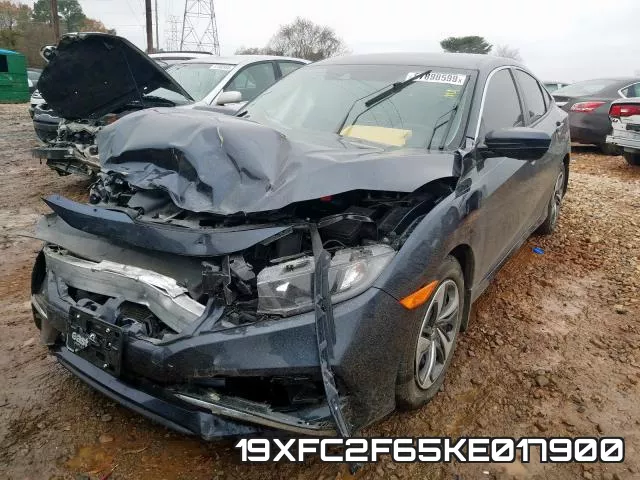 19XFC2F65KE017900 фото 2