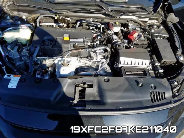 19XFC2F87KE211040 фото 6