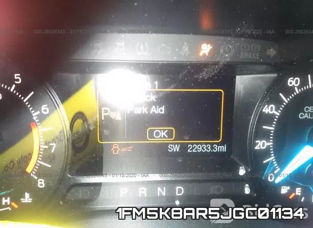 1FM5K8AR5JGC01134 фото 8