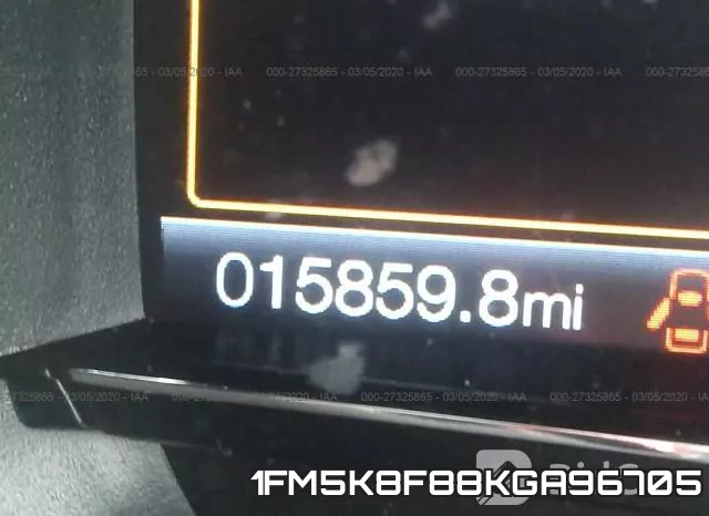 1FM5K8F88KGA96705 фото 5