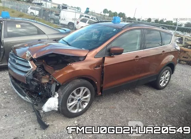 1FMCU0GD2HUA20549 фото 2