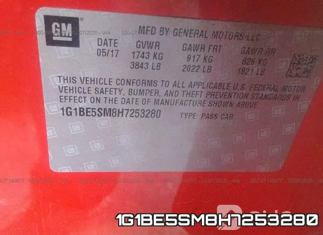 1G1BE5SM8H7253280 фото 7