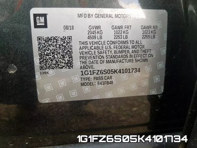 1G1FZ6S05K4101734 фото 2