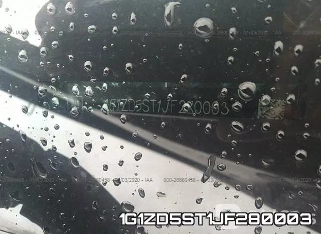 1G1ZD5ST1JF280003 фото 6