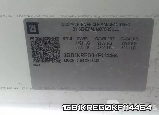 1GB1KREG0KF114464 фото 8