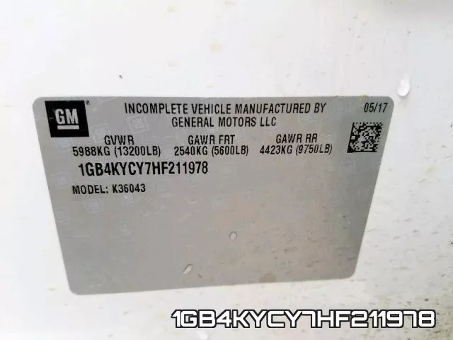 1GB4KYCY7HF211978 фото 2
