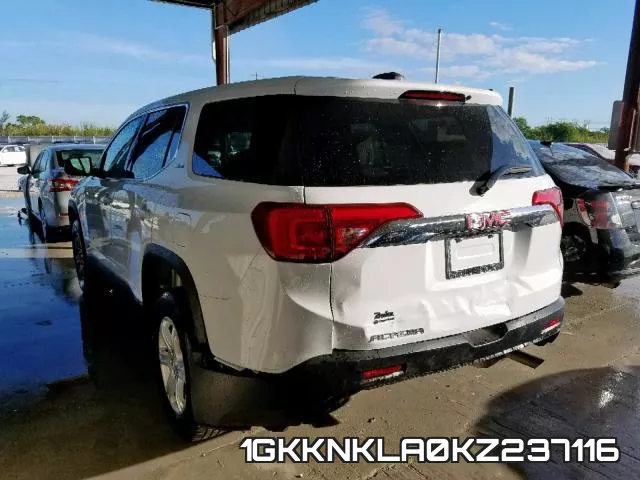 1GKKNKLA0KZ237116 фото 2