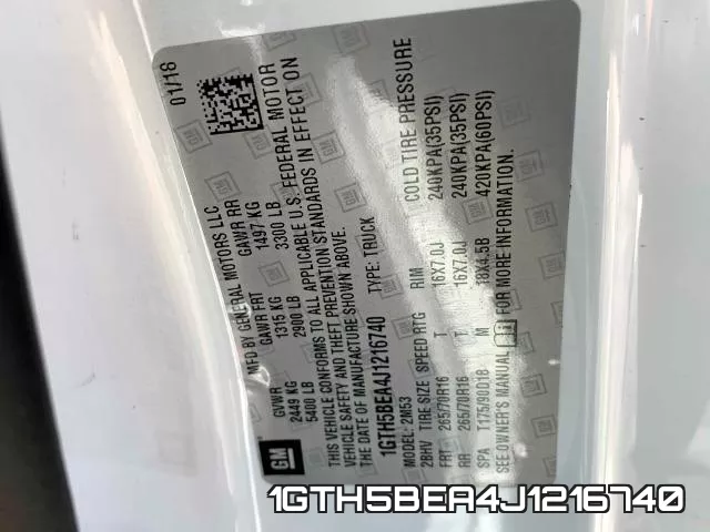 1GTH5BEA4J1216740 фото 2