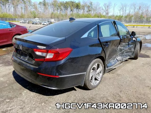 1HGCV1F43KA002774 фото 3