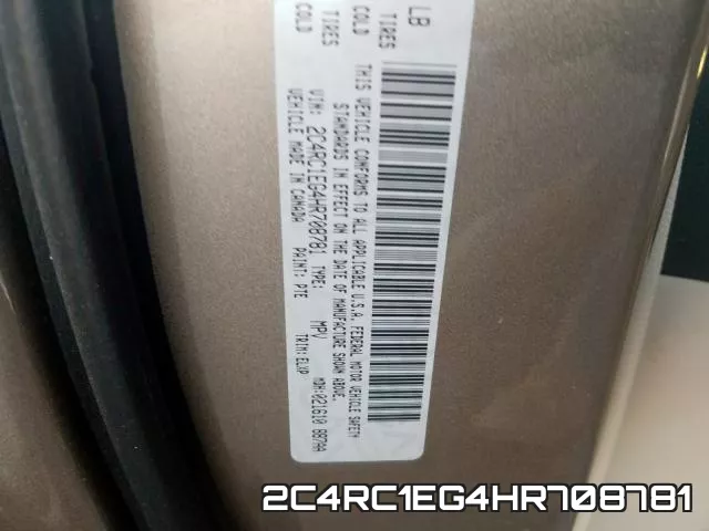 2C4RC1EG4HR708781 фото 2