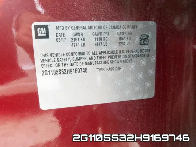 2G1105S32H9169746 фото 2