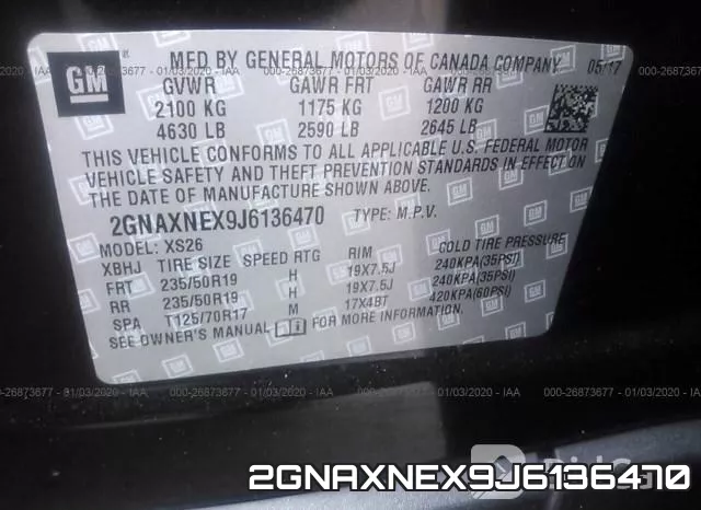 2GNAXNEX9J6136470 фото 10