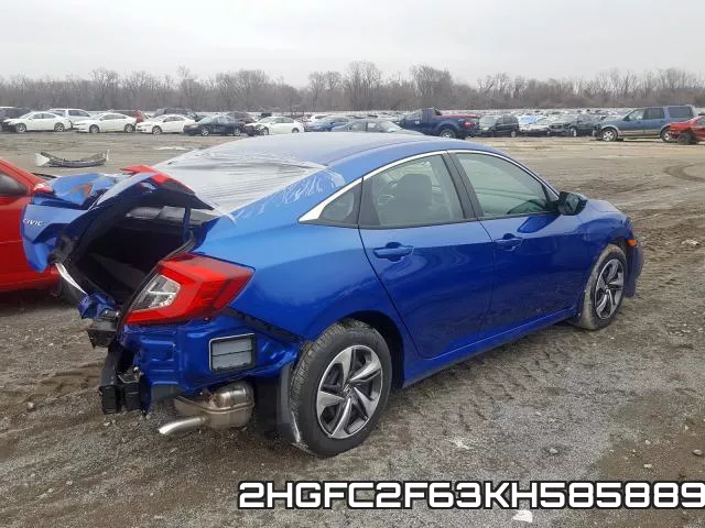 2HGFC2F63KH585889 фото 3