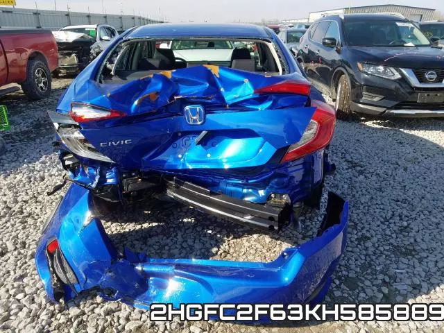 2HGFC2F63KH585889 фото 7