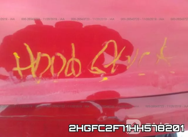 2HGFC2F71HH578201 фото 2