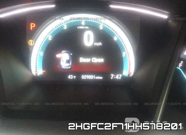 2HGFC2F71HH578201 фото 4