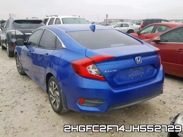 2HGFC2F74JH552729 фото 3