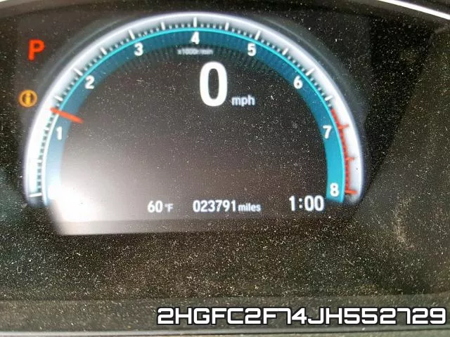 2HGFC2F74JH552729 фото 7