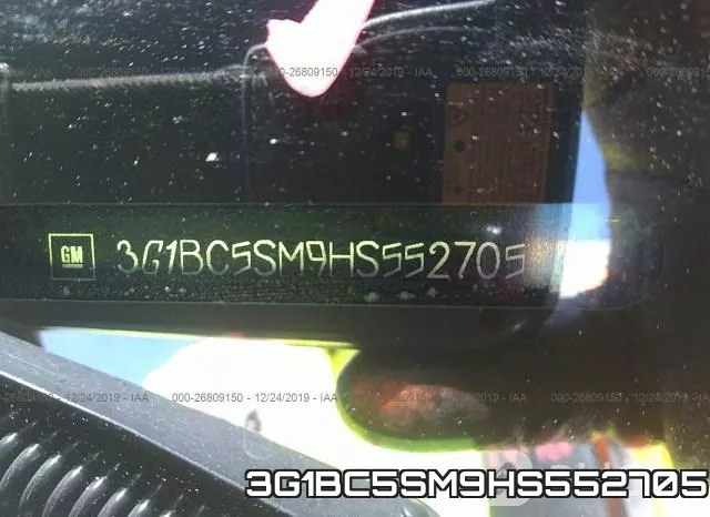 3G1BC5SM9HS552705 фото 6
