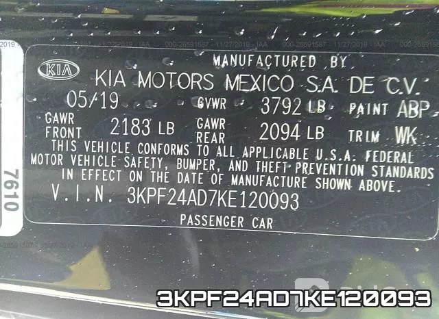 3KPF24AD7KE120093 фото 9