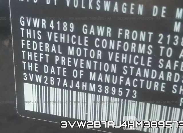 3VW2B7AJ4HM389573 фото 8