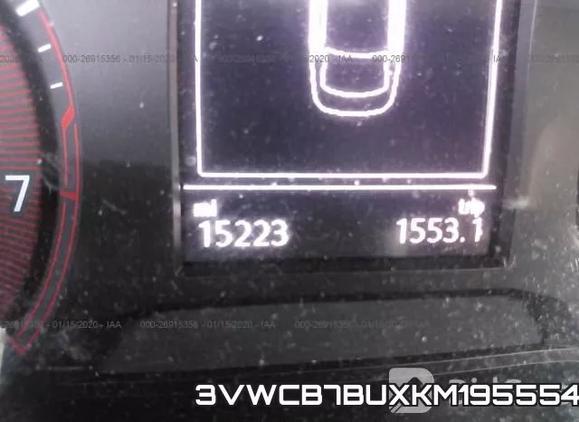 3VWCB7BUXKM195554 фото 8