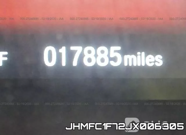 JHMFC1F72JX006305 фото 6