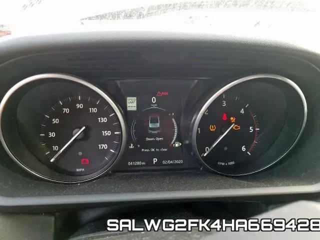 SALWG2FK4HA669428 фото 8