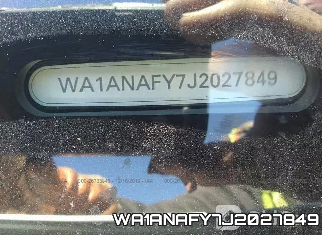 WA1ANAFY7J2027849 фото 6