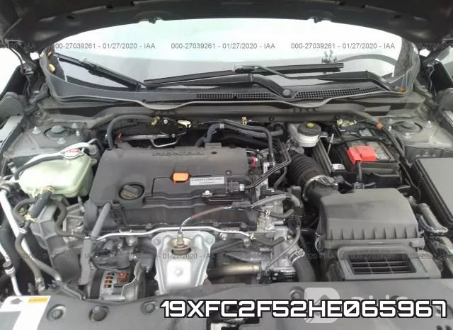 19XFC2F52HE065967 фото 2