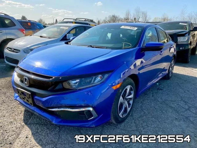 19XFC2F61KE212554 фото 3