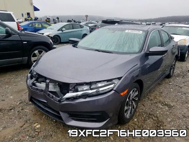 19XFC2F76HE003960 фото 2