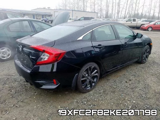 19XFC2F82KE207798 фото 3