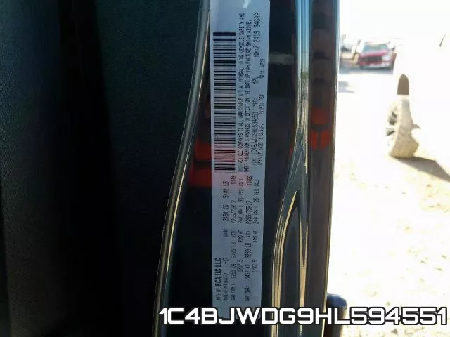 1C4BJWDG9HL594551 фото 2