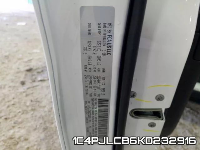 1C4PJLCB6KD232916 фото 2