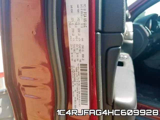 1C4RJFAG4HC609928 фото 2