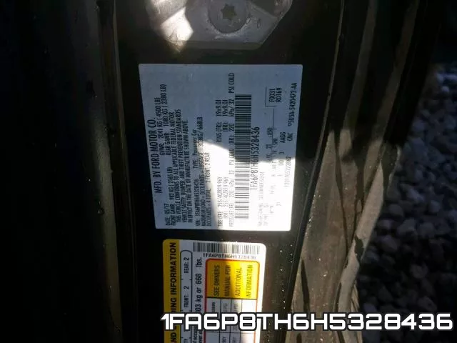 1FA6P8TH6H5328436 фото 2