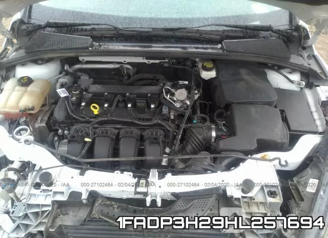 1FADP3H29HL257694 фото 2