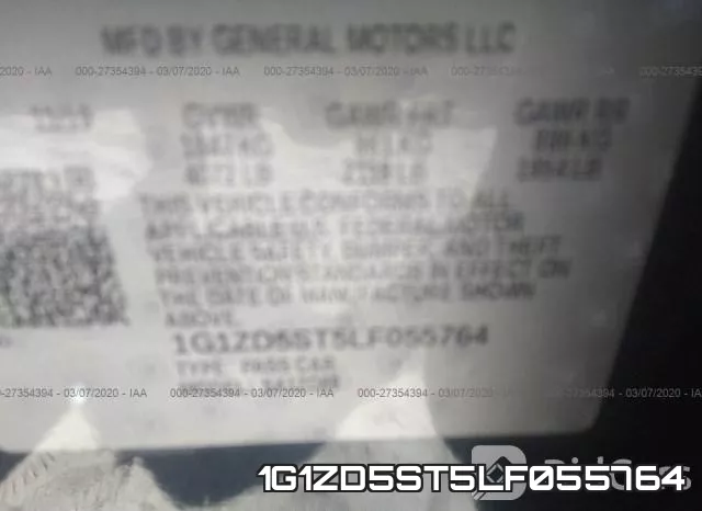 1G1ZD5ST5LF055764 фото 8