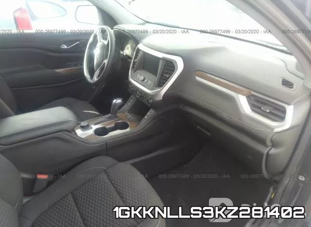 1GKKNLLS3KZ281402 фото 5