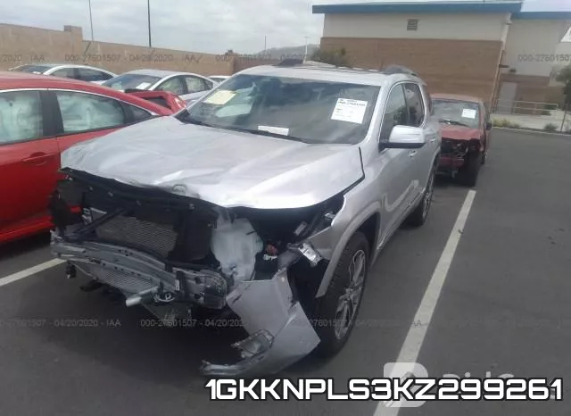 1GKKNPLS3KZ299261 фото 3