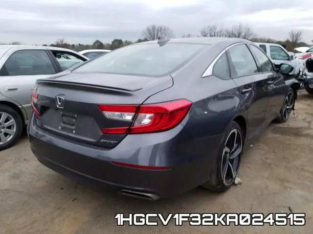 1HGCV1F32KA024515 фото 3