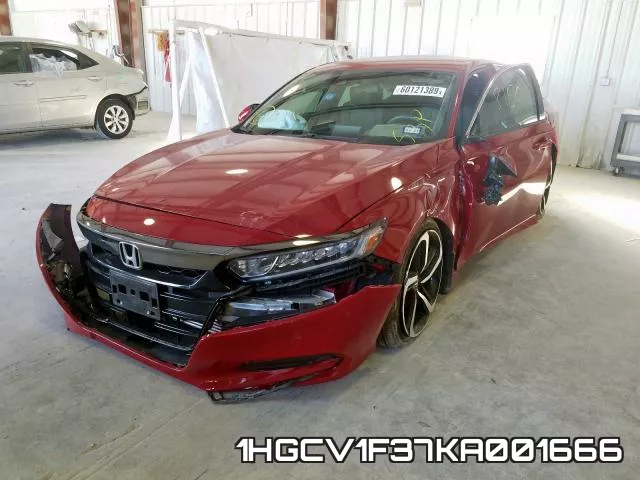 1HGCV1F37KA001666 фото 3